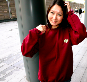 Image of TBBBC Women's Crewneck (Maroon)
