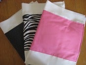 Image of Me Sew Messy 3 Burp Cloth Sets