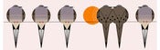 Image of Charley Harper <br>Good Lovin’ Turtle Dovin’