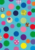 Image of Polka Dots Greeting Card