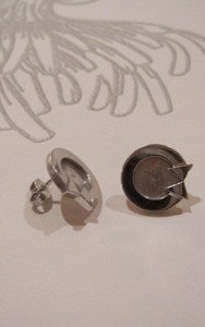 Image of Karma Circle Earrings