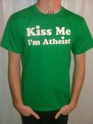 Image of HEXED KISS ME IM ATHEIST TEE