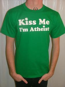 Image of HEXED KISS ME IM ATHEIST TEE