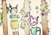 Image of Engagement at the forest