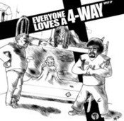 Image of Four Fingers "Red Blade Records: 4-Way-Split CD vol 2" + "vol 1"