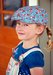 Image of "Mia" Fun Floral Girl's Ivy Cap Hat