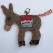 Image of donkey bag-tag craft kit