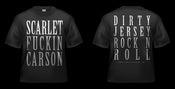 Image of "Scarlet Fuckin' Carson" Premium Tee