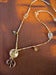 Image of Citrine PEACE charm
