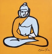 Image of Buddha Painting by Jason Oliva (SOLD)
