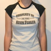 Image of Gray Property Of Women's T-Shirt