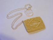 Image of THE ORIGINAL CUSTARD CREAM NECKLACE!