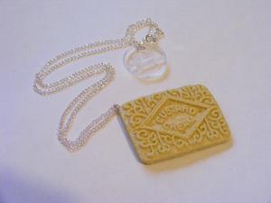 Image of Yes, I'm Wearing A Custard Cream Necklace!