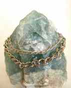 Image of Sterling SIlver Layered Chain Anklet