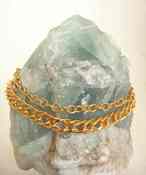 Image of Gold Layered Chain Anklet