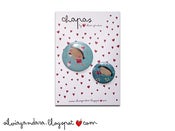 Image of pack chapas fresa y nata