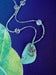 Image of Turquoise Om silk