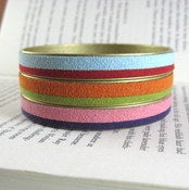 Image of double happiness {bangle}
