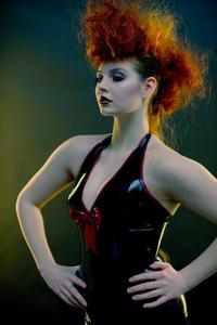 Image of Halterneck Bow mini dress