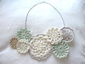 Image of Kolihaus Collection : Hand Crocheted Large Pendant