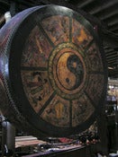 Image of Tibetan temple drum