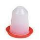 Image of Red & white chick drinker (1 litre)