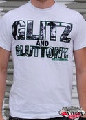 Image of G.N.G. Tee (GREEN + BLACK on WHITE)