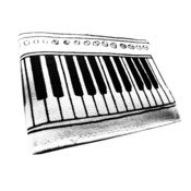 Image of Keyboard ) Bifold Wallet