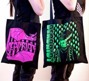 Image of Electric Bride or Bat Canvas Bag
