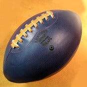 Image of Big Blue, LEATHER HEAD™ football.