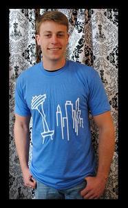 Image of Mens Skyline Tee