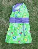 Image of Kimono (Knot) - K06 - Green Butterflies