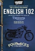 Image of English 102 DVD workshop Manual
