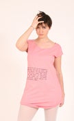 Image of Frauen T-Shirt Kleid - Motiv: "Endlager"