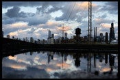 Image of Chicago from the west