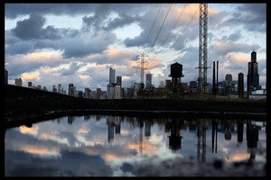 Image of Chicago from the west