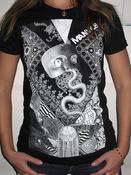 Image of Womens 'Serpentine' American Apparel T-Shirt