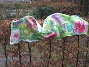 Image of felt shawl