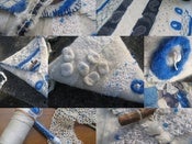 Image of triangle felt bag