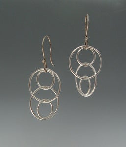 Image of Sterling Kinetic Earrings