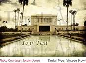 Image of Mesa, Arizona LDS (Mormon) Temple Art 001