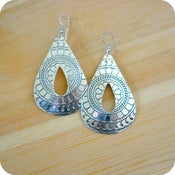 Image of Silver Cleopatra Earrings