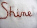 Image of t-shirt "shine your days"