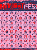 Image of Midwest Fest 2010 Official Hand-screened Poster