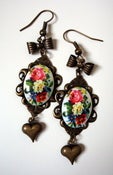 Image of Boucles d'oreilles Baroques Bouquet