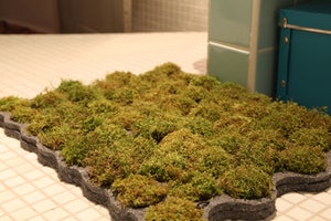 Image of [ENG] The moss bath rug "Larosée"