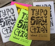 Image of Typostruction Zine