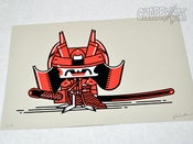 Image of CrappyCat : Samurai print