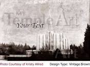 Image of Seattle Washington LDS (Mormon) Temple Art 001