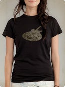 Image of Organic Women's Short Sleeve Tee-Machine in Black